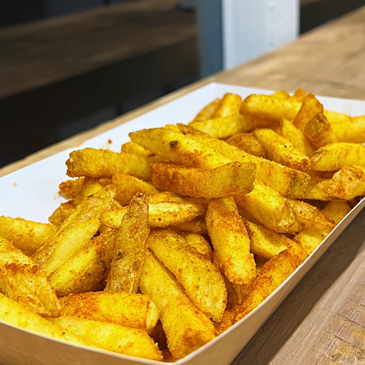 Crispy Skin-on Fries with American Chip Seasoning